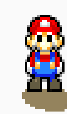 [b412ed] Mario Pixel art