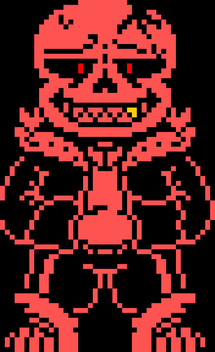 [54a90b] Fell sans (remastered and with face sprites)