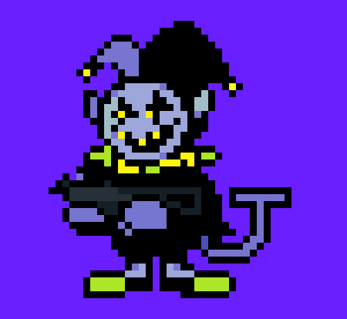 [8daa57] Dark darker yet darker trio-*JEVIL now has a gun*
