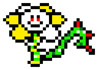 [516459] WrongedSwap!Flowey (Overworld Sprite)
