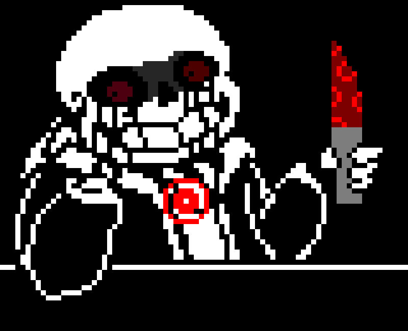 [95be89] Killer Shop Keeper Sans Glowing Eyes