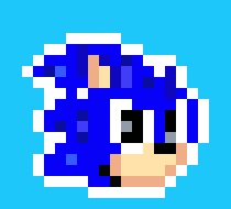 [5535b0] classic sonic simulator logo