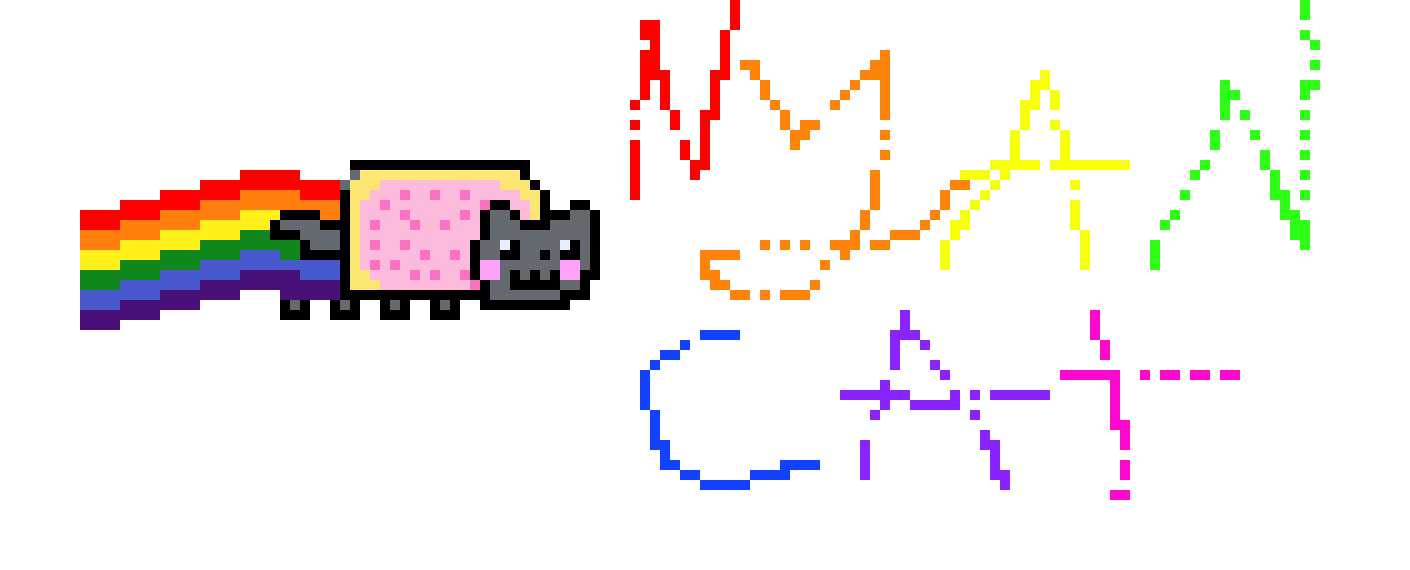 [fdd8bf] Nyan cat
