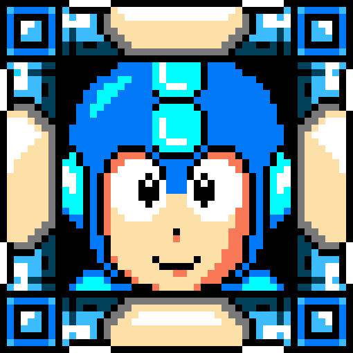 [9664c4] Megaman Mugshot Selected 2