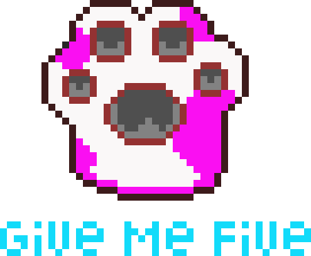 [95be89] Give Me Five/Paw