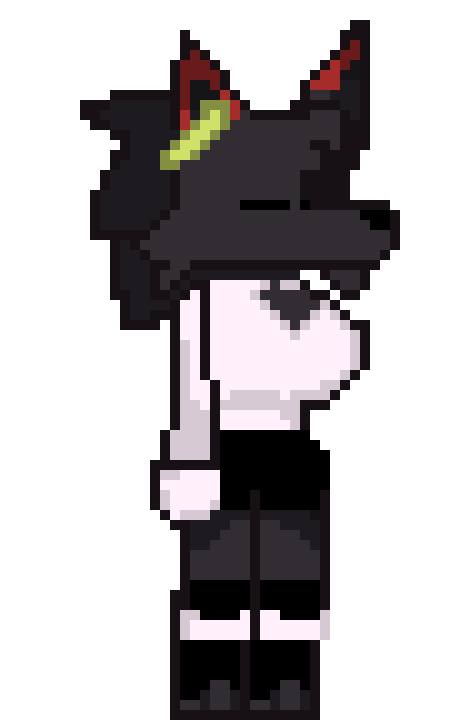 [1e60c4] Paths The Female Wolf! (Sprite) [Side] [Closed Eyes]