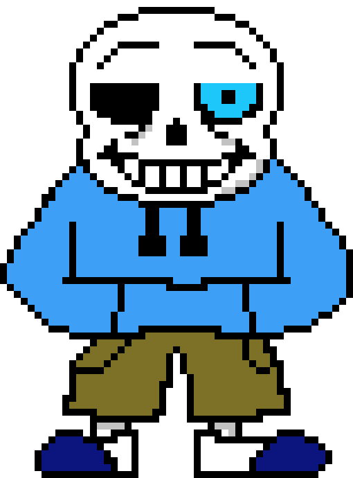 [9664c4] swapswap sans (UPDATED) Blue eye