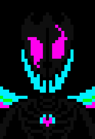 [d0ac6b] -grabs Papyrus and throws him into the air, then jumps up after him and body slams him into the ground, with the force of a meteor-