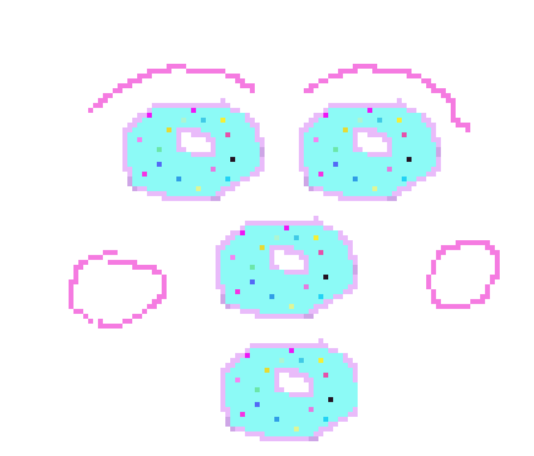 [9cdbcd] Dounut monster