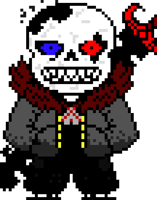 [7398c2] *Kills the gaster blaster with one snap* I dont think so buddy