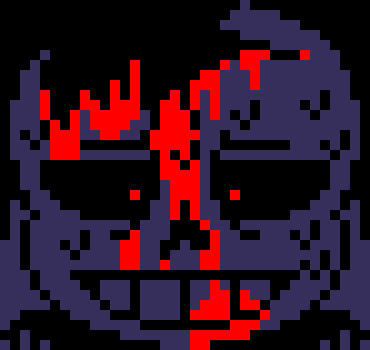 [7ce906] *(You could tell from his expression that it was no.) -HorrorTale Sans