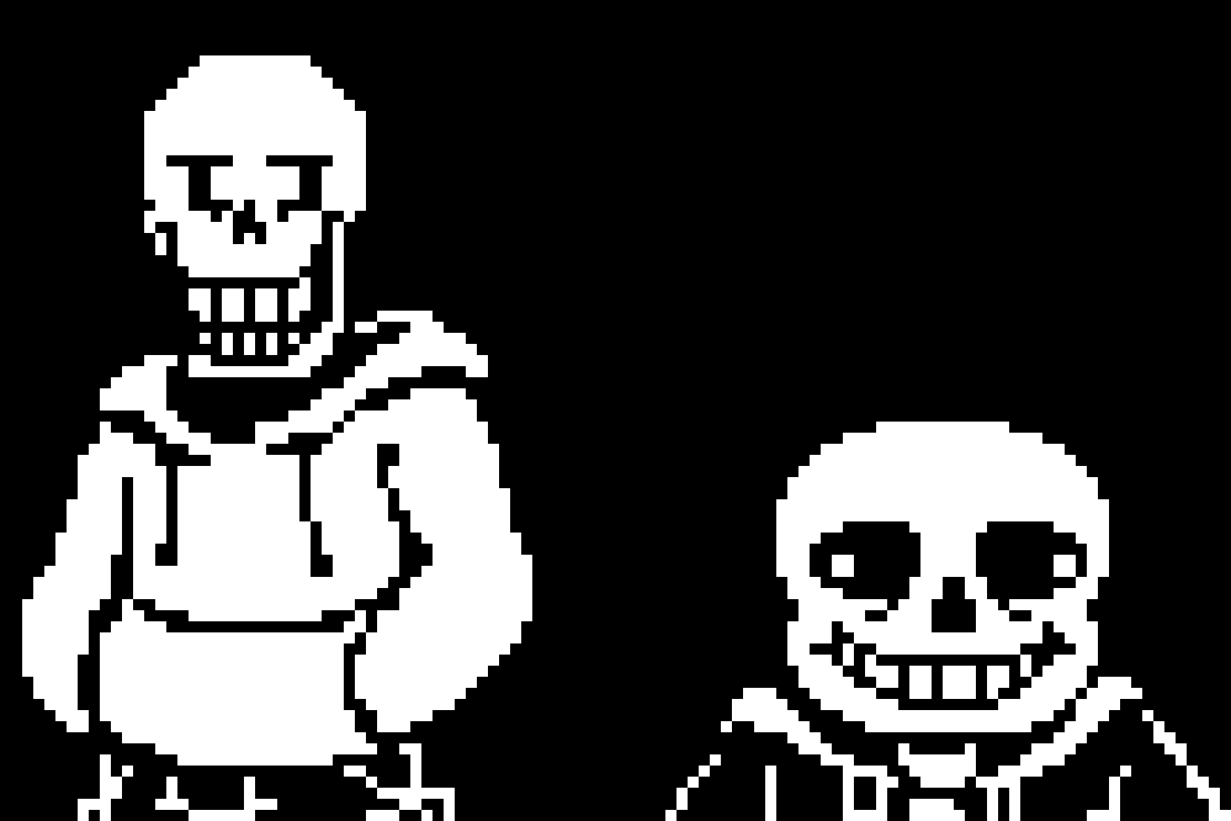 [8206a1] But we ARE you. [Sans&Paps]