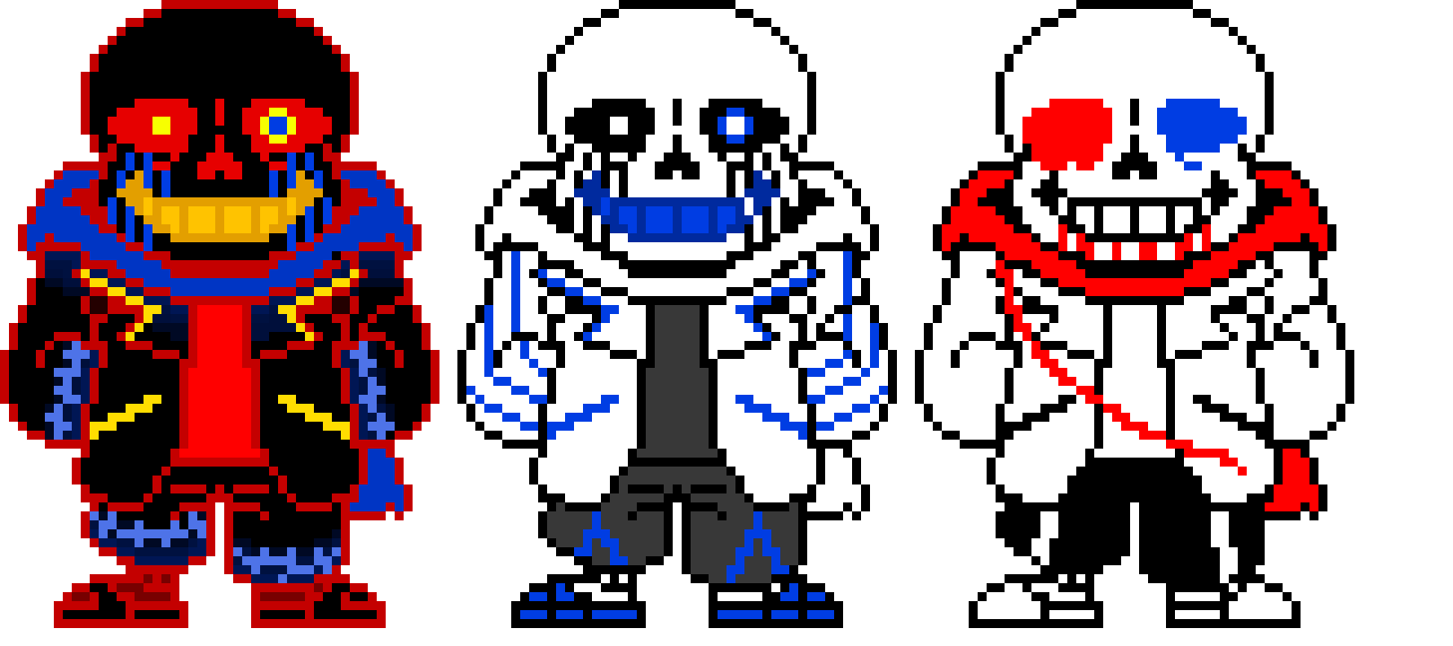 [6b847a] Underverse Error Sans, Error 404, And Fatal Error