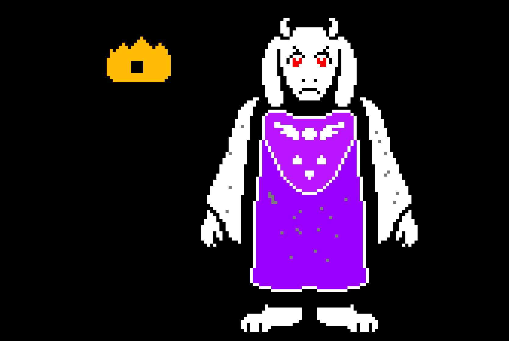 [e4f013] *toriel does not seem happy with you