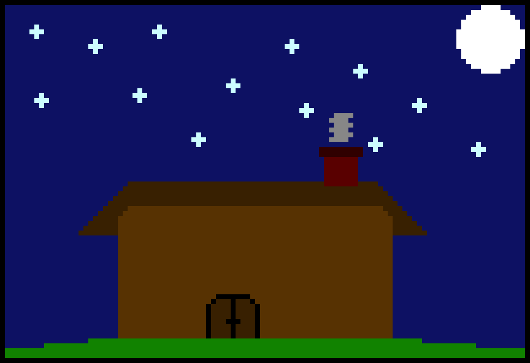 [9664c4] Foxi's house night