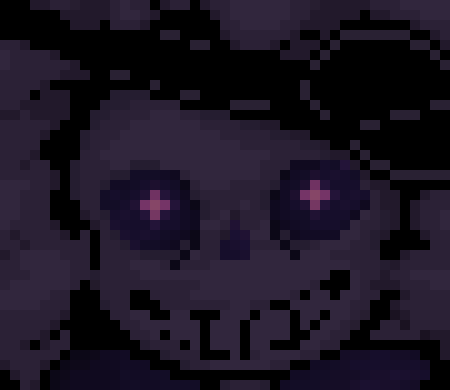 [a65b49] Dude Ive seen 7 sanses with a pink jacket and a cracked head this has to be the same guy right