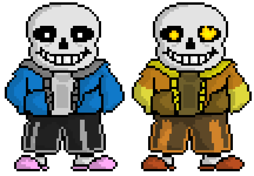 [9664c4] UnderTale & UnderFlame Sans