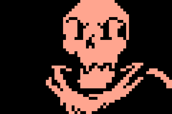 [a23199] Derter can i have a gaster blaster and soem sharp bones?