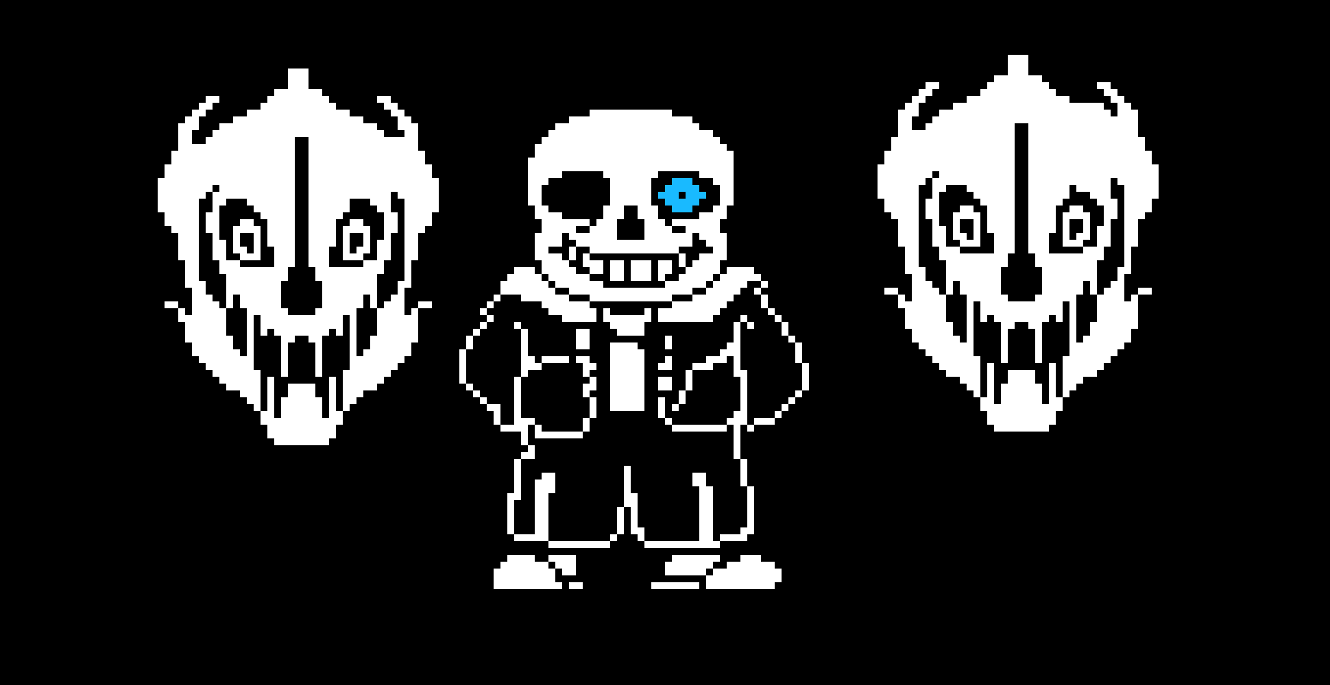 [9664c4] sans with gaster blasters