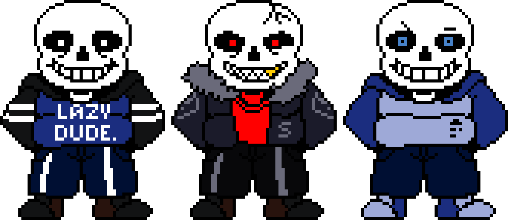 [2039e3] Undertale: A New World The Three Sanses.