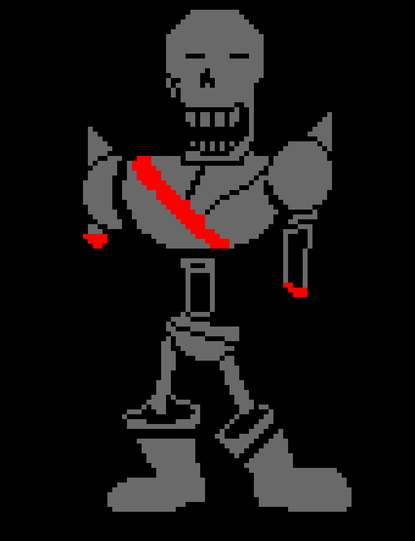 [b8f585] Lulrtale Papyrus engryyyyyy duży