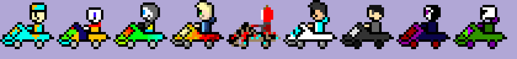 [752b4c] Congo-line of GolfKarts! -BD