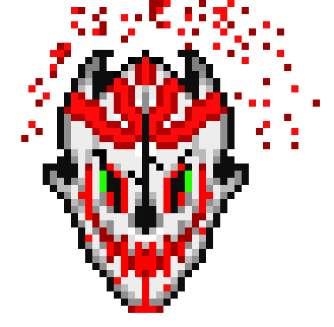 [9664c4] Jagged Blaster Fierce (Charging Red)