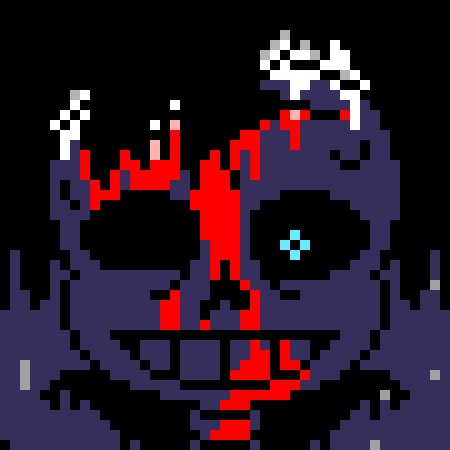 [7ce906] ... *(He'd just get up.) -HorrorTale Sans