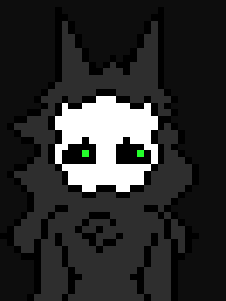 [c91422] *Squrims out of grasp and hops down pointing at Maxie*