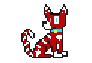 [9664c4] Dog Adopt candycane