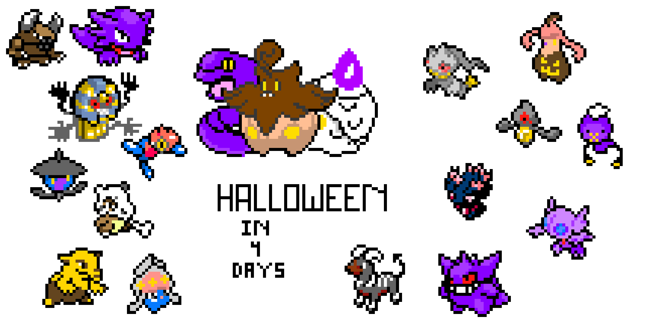 [9664c4] Pokemon Halloween in 4 days!!!