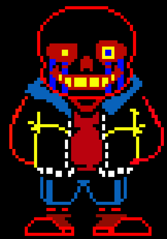 [4db866] Undertale last breath Sans Sprite (my version)