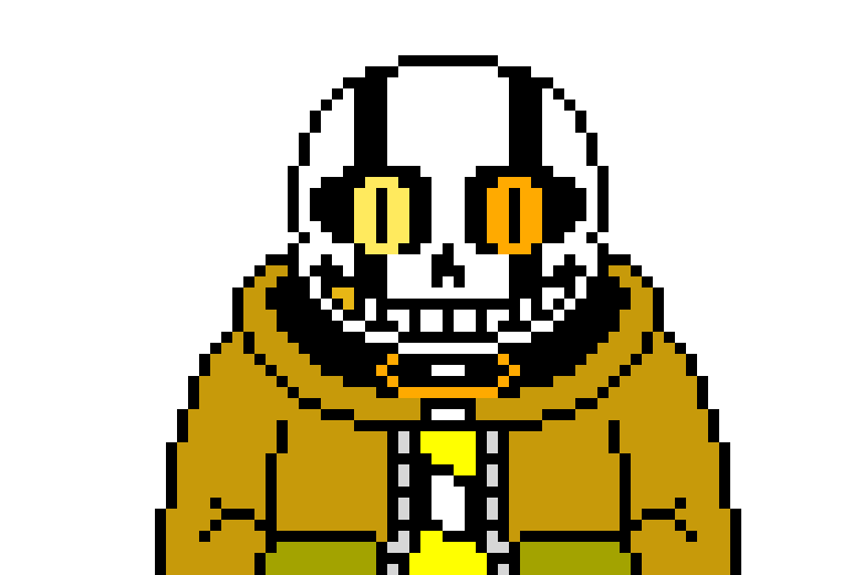 [4fbda4] what is left under his clothes is a pile of candy dust and a note that says...please take care of my cat named cat loaf...from Sans? clone)