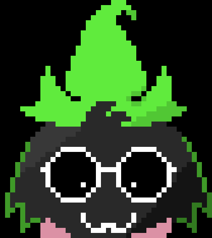 [05b0c1] *Ralsei notices just how high up he is. He is not scared, but a little flabbergasted at the idea of falling.*