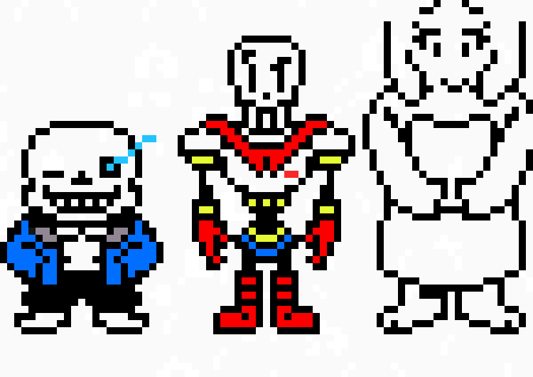 [6d491f] undertale pixel art 