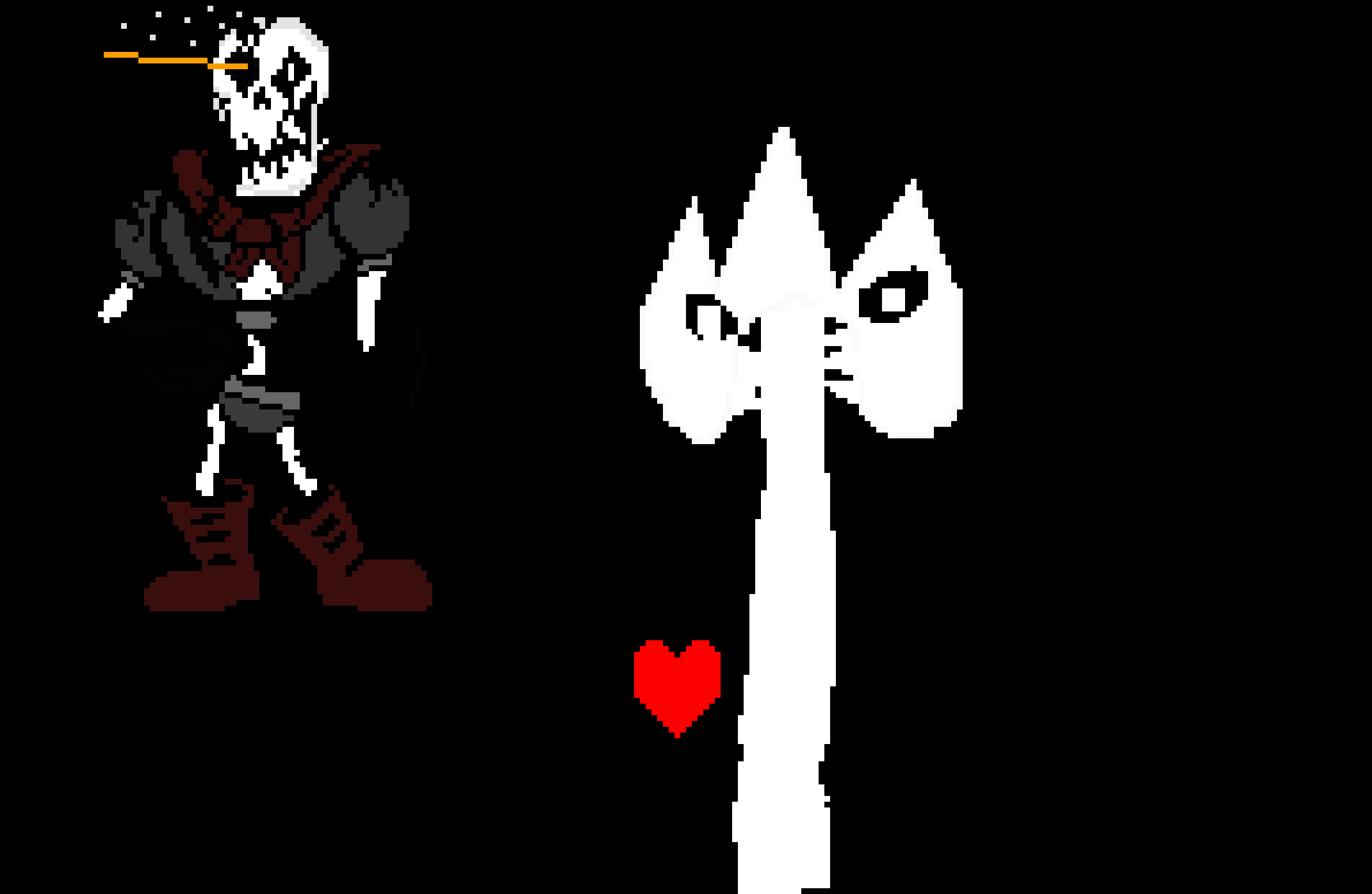 [e4f013] Undertale-revenge Papyrus sprite(phase 4.5)(hard mode)