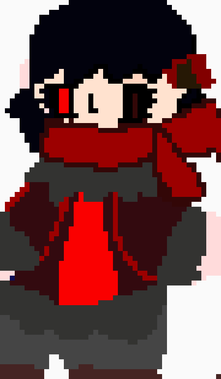 [904ba9] chevil walks up to fell hey u seem pretty tough name chevil the evil demaon part chey soul