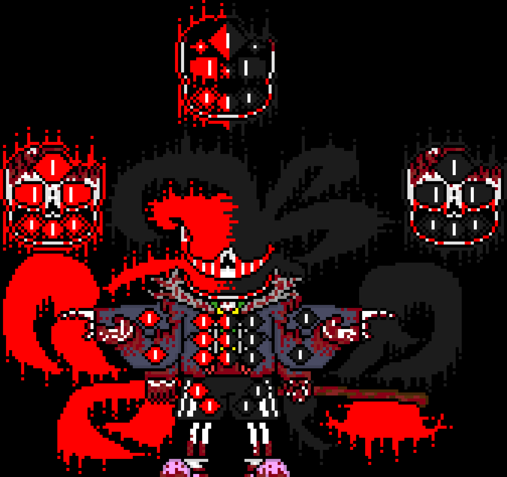 [e8cb42] *you use the blasters on him but they only deal 0.00000000000000001DMG to him* come one you gotta try harder than that