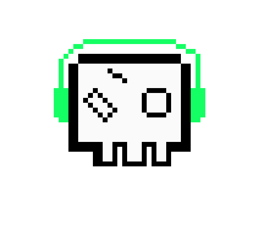 [05ad4d] Pixel art skeleton 3
