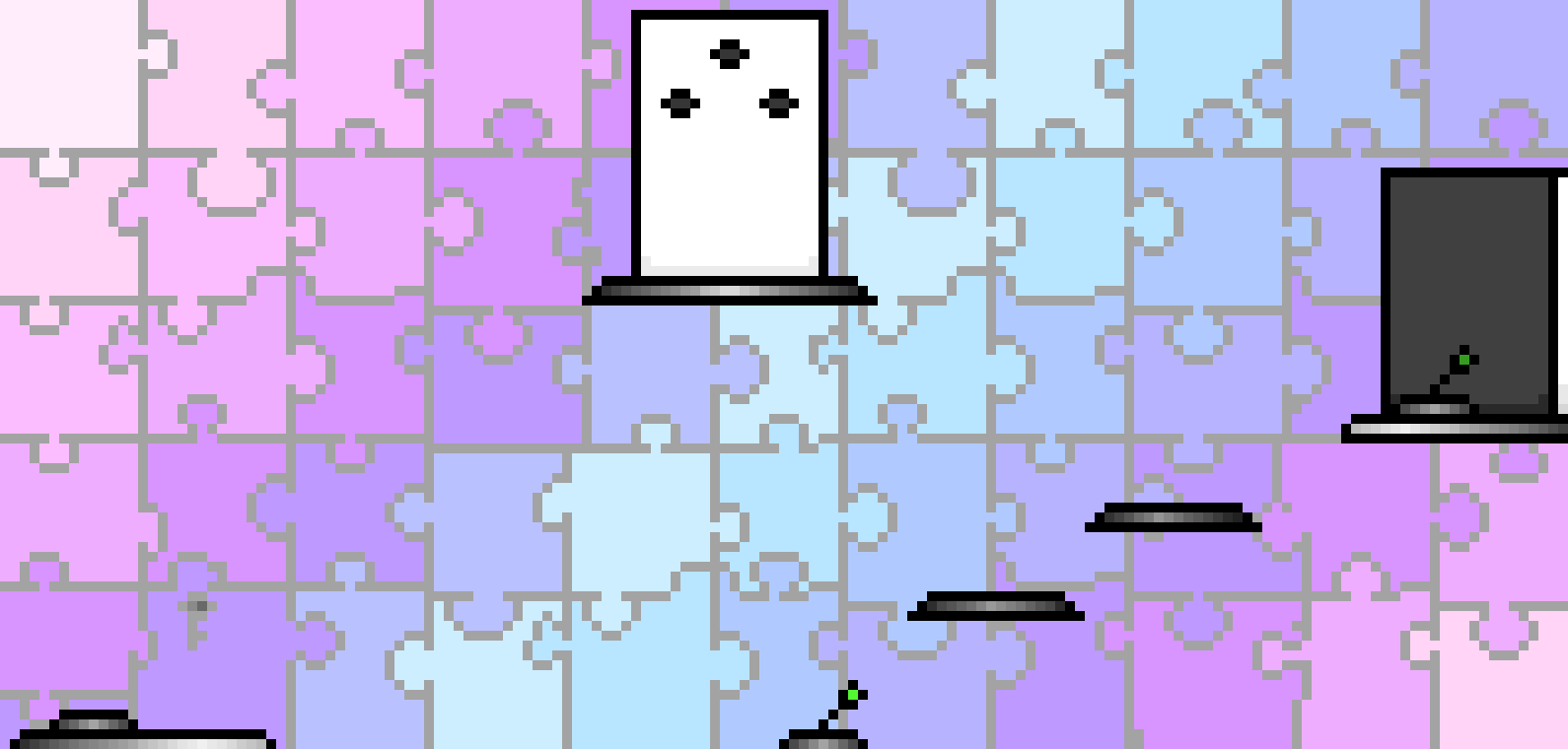 [9664c4] Puzzle 2 viable key hole open invisible door 