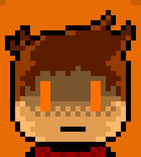 [77b851] Ok here you go - Hands Ben a basket of two large yeast buns that look delicous with a icing on top and a plastic cinnamon butter container next to it-