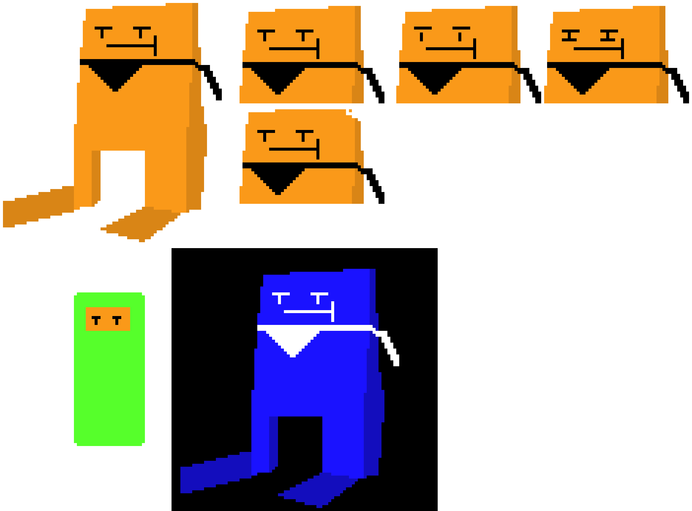 [f8c819] s p r i t e s h e e t -bdd [badly drawn dude]