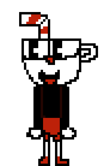 [9664c4] Cuphead Pixel art