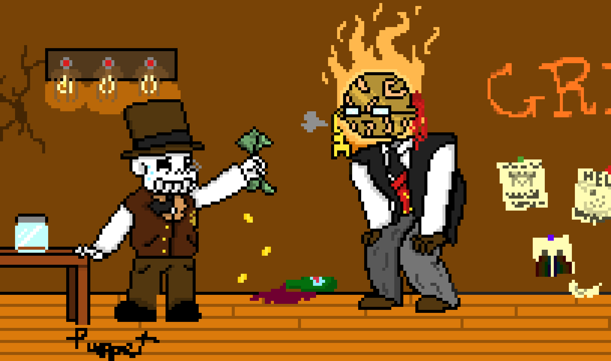 [9664c4] Underwind - Helping Grillby with tips