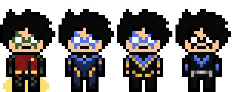 [fec244] danganronpa pixel sprite base