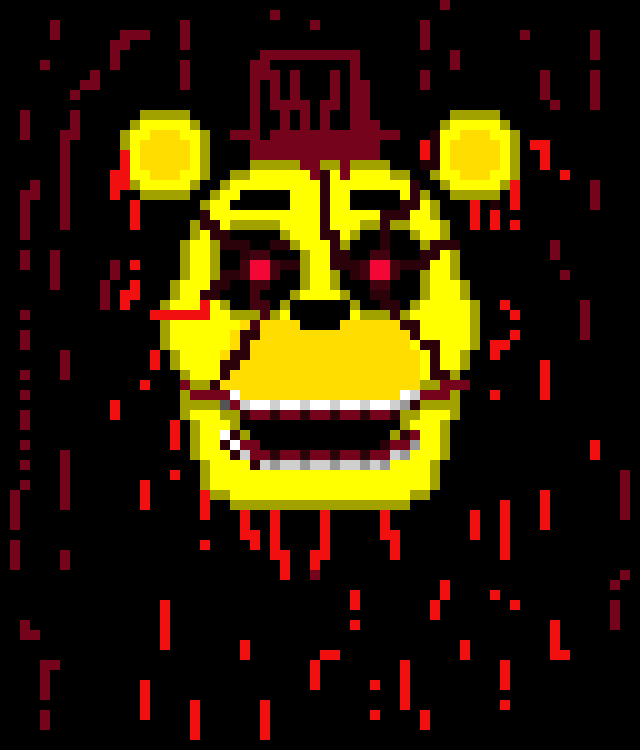 [2b5680] FNaF golden blood freddy
