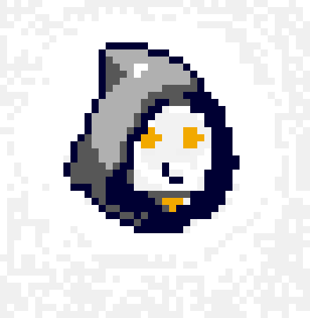 [dfb43a] Reaper Overwatch Pixel Face 