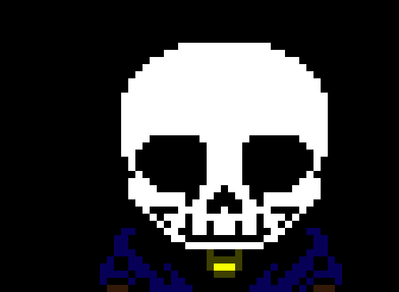 [c7b058] *mettaton tells him to run* ... *he runs*