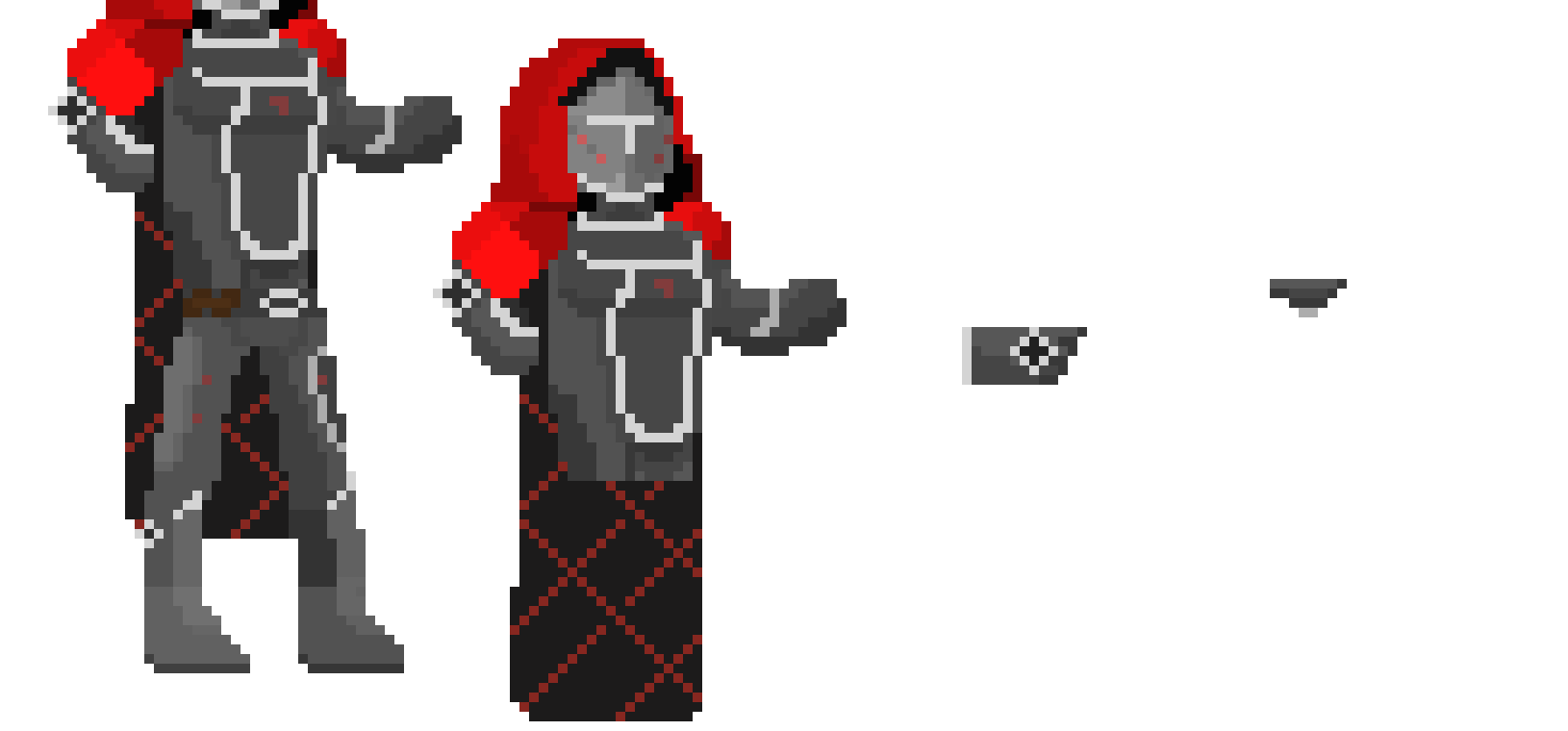 [9664c4] hunter V2 Pixel w/ legs and everything