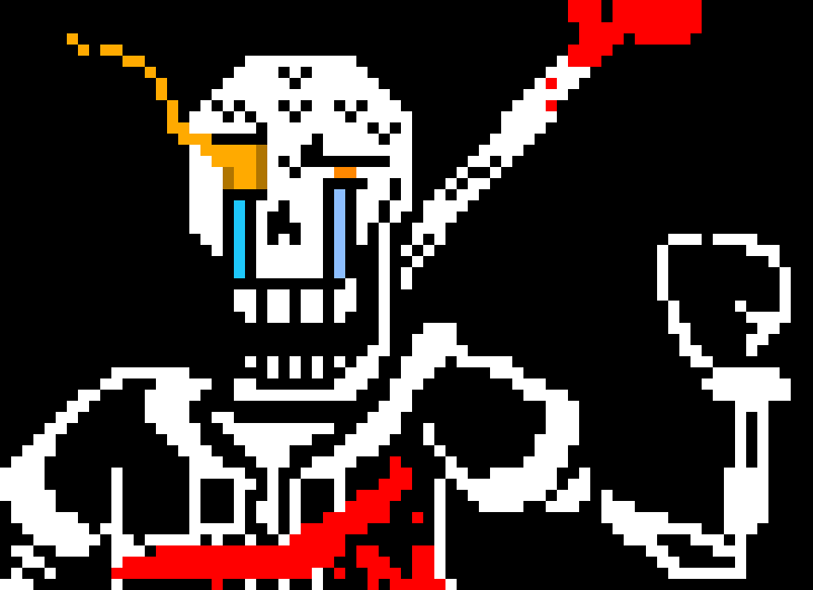 [53a360] Papyrus Pisses on the moon ( do not click edit this image )